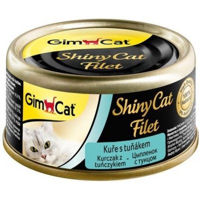 Gimborn GimCat ShinyCat filet kuře s tuňákem 70 g – Hledejceny.cz