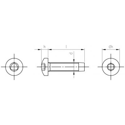 DIN 7500 A2 CE M 2,5X5 TX8 – Hledejceny.cz