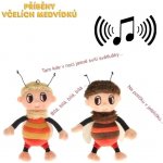 Mikro Trading Příběhy včelích medvídků Čmelda a Brumda plyš na baterie s písničkami 15 cm – Zboží Dáma