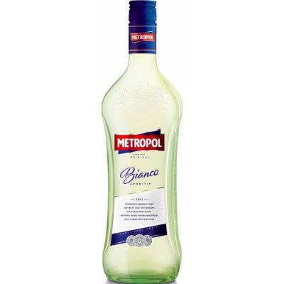 Metropol Bianco 14,5% 1 l (holá láhev) – Zboží Dáma