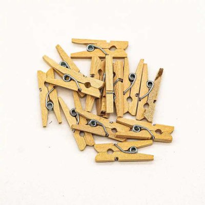 APLI Kolíčky na prádlo dřevěné přírodní 45 ks