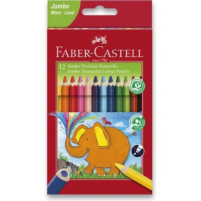 Faber-Castell Extra Jumbo 1165 12 ks – Hledejceny.cz