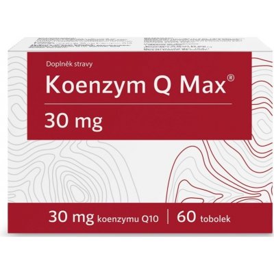 Koenzym Q Max 30 mg 60 tobolek – Zboží Mobilmania