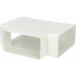 VENTS odbočka plastová plochá T kus 90° 55 x 110 mm – Hledejceny.cz