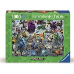 RAVENSBURGER Challenge: Minecraft 1000 dílků – Sleviste.cz