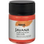 Barva na světlý a tmavý textil Javana 50 ml červená – Zboží Dáma