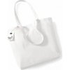 Nákupní taška a košík Bavlněná taška z organické bavlny Westford Mill Bílá