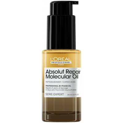 L´oréal Professionnel Serie Expert Absolut repair Molecular Oil Dvoufázový olej koncentrovaný 30 ml – Hledejceny.cz