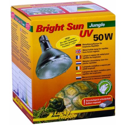 Lucky Reptile kovová výbojka Bright Sun UV Jungle 50