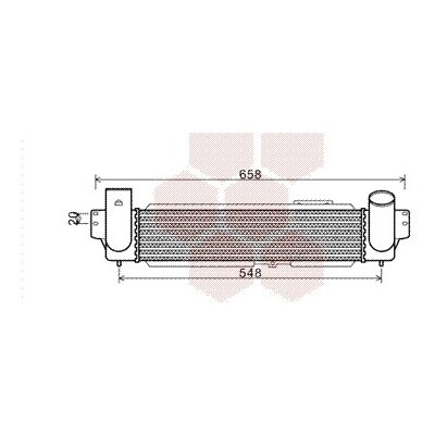 Chladič turba VAN WEZEL 83004141 | Zboží Auto