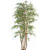 Květina Luxusní umělý strom Ficus Multitree Natasja green/ cream, 180cm