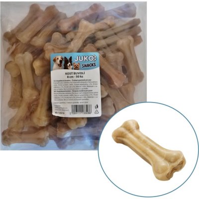 JUKO Snacks Kost buvolí 8 cm 50 ks – Hledejceny.cz