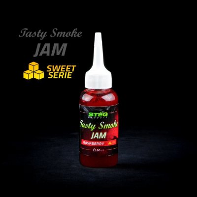Stég Tasty Smoke Jam 60ml Raspberry – Zboží Mobilmania