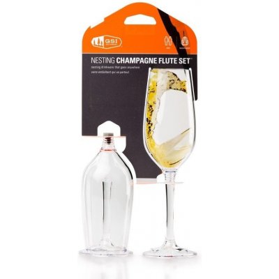 GSI Nesting Champagne Flute Set – Zboží Mobilmania