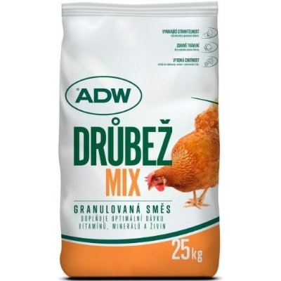 ADW KS BR3 Krmivo pro brojlery expandované granule 25 Kg – Zbozi.Blesk.cz