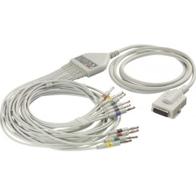 OEM EKG kabel (BK2) 10 svodů patentky – Sleviste.cz