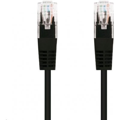 C-Tech CB-PP5-2BK patch, Cat5e, UTP, 2m, černý