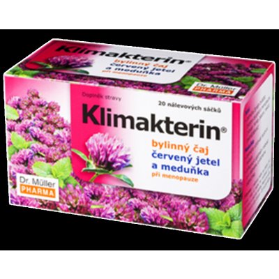 Dr.Müller Klimakterin bylinný čaj při menopauze 20 x 1,5 g – Hledejceny.cz