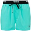 Koupací šortky, boardshorts Puma pánské kraťasy Swim logo 1P 907659-08 Green