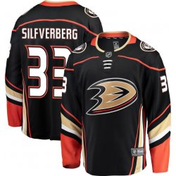 Fanatics Branded Dres Anaheim Ducks #33 Jakob Silfverberg Breakaway Home Jersey