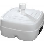 PROGARDEN KO-D14600600 Podstavec pod slunečník bílý – Sleviste.cz