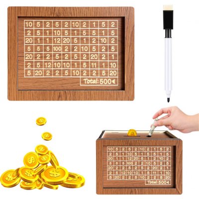 Pokladnička na šetrenie peňazí 500€ – Zbozi.Blesk.cz