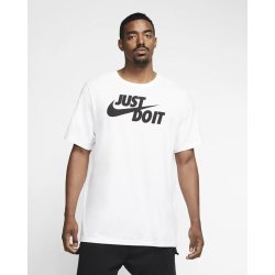 Nike NWS Just Do It Swoosh white Black