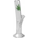 Black Leaf Skleněný bong s listem 40 cm – HobbyKompas.cz