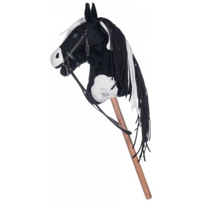 Hobby Horse HKM černá bílá – Zboží Mobilmania