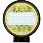 M-TECH (Poland) Pracovní světlo kulaté 12-24V, 38x1W HP LED, WLE36, 55254 – Hledejceny.cz