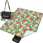 SPRINGOS Pikniková deka FLOWERS 300x200 cm – Sleviste.cz