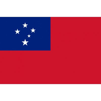 Samoa vlajka - 150 x 225 cm - tunel, karabina – Hledejceny.cz