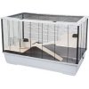 Klec pro hlodavce Interzoo Harry + Wood klec pro hlodavce osmáky 100 cm x 61 cm x 54 cm