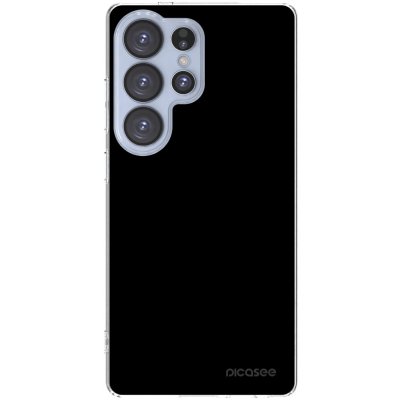 Picasee silikonový průhledný obal Samsung Galaxy S25 Ultra 5G Black Bliss – Zboží Živě