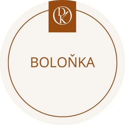 Davídkovo koření Etiketa Boloňka béžová průměr 4,5 cm 1 ks – Hledejceny.cz