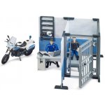 BRUDER 62732 Policejní stanice s motorkou ami – Zboží Dáma