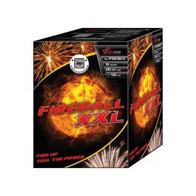 Piromax Ohňostroj FIREBALL XXL baterie 16 ran PXB3613