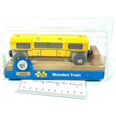 Bigjigs Rail Dřevěná mobilní dílna – Zboží Dáma