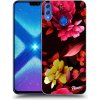 Pouzdro a kryt na mobilní telefon Honor Picasee silikonové Honor 8X - Dark Peonny čiré