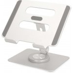 NEDIS stojan na tablet/ univerzální/ Full Motion/ natočení 360 °/ hliník/ stříbrný – Zboží Živě