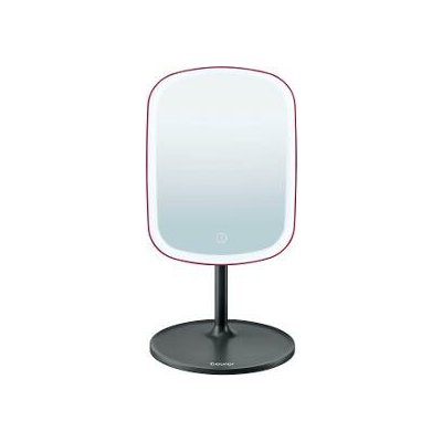 Kosmetické zrcátko BEURER BS47_BF_red stolní s LED osvětlením – Sleviste.cz