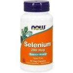 NOW Foods Selenium 200mcg 90 rostlinných kapslí – Hledejceny.cz
