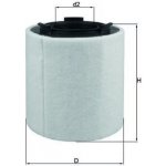Vzduchový filtr MAHLE LX 2831 – Hledejceny.cz