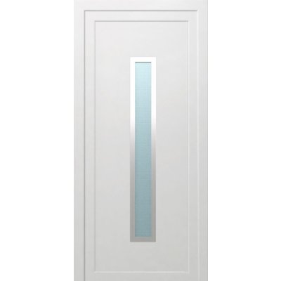 Solid Elements Vchodové dveře Hanna In, 90 P, 1000 × 2100 mm, plast, pravé, bílé, prosklené W1DRBCZTK2.0001 – Zboží Mobilmania