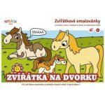 Zvířátka na dvorku Zvířátkové omalovánky – Hledejceny.cz