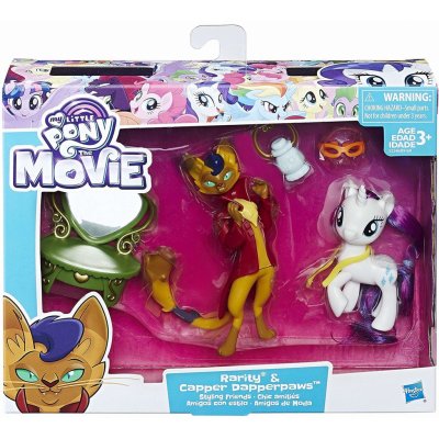 Hasbro My Little Pony Set 2 poníků s doplňky Rarity a Capper Dapperpaws – Zbozi.Blesk.cz