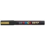 Uni Posca PC-3M 0,9-1,3 mm zlatý – Zboží Živě