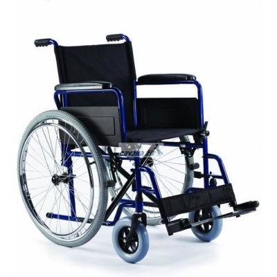 H011 Invalidní vozík s rychlospojkou ocelový – Sleviste.cz