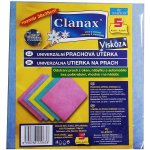 Clanax viskózní utěrka 110 g 34 × 38 cm 5 ks – Zboží Mobilmania