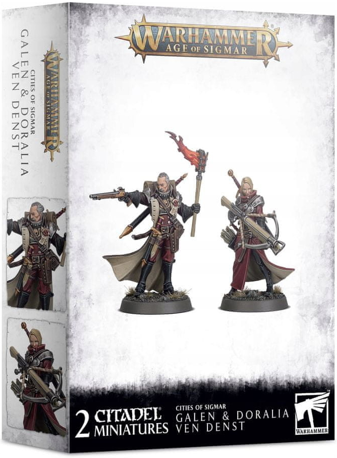 GW Warhammer Cities of Sigmar Galen & Doralia Ven Denst